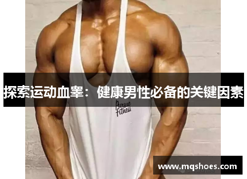 探索运动血睾：健康男性必备的关键因素